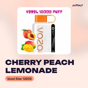 Vozol Star 12000 Cherry Peach Lemonade
