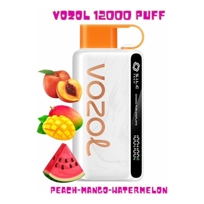 Vozol Star 12000 Peach Mango Watermelon