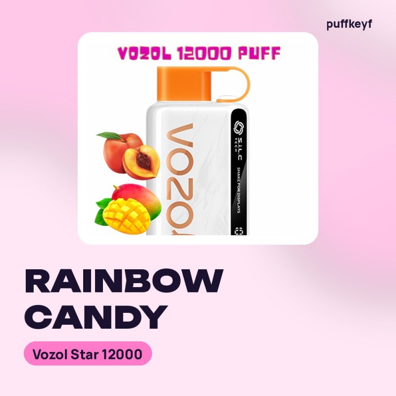 Vozol Star 12000 Rainbow Candy
