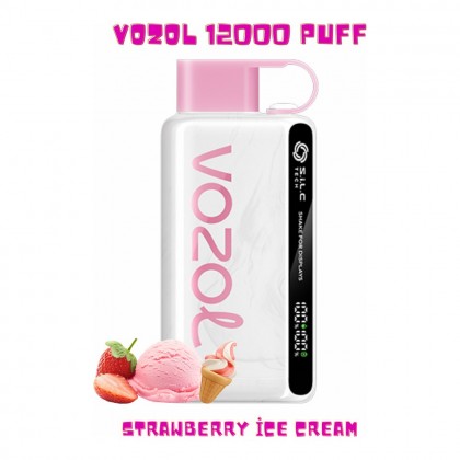 Vozol Star 12000 Strawberry Ice Cream