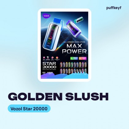 Vozol Star 20000 Golden Slush