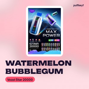 Vozol Star 20000 Watermelon Bubblegum