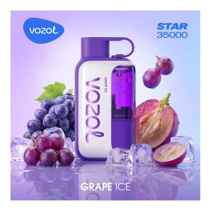 Vozol Star 35000 Grape Ice