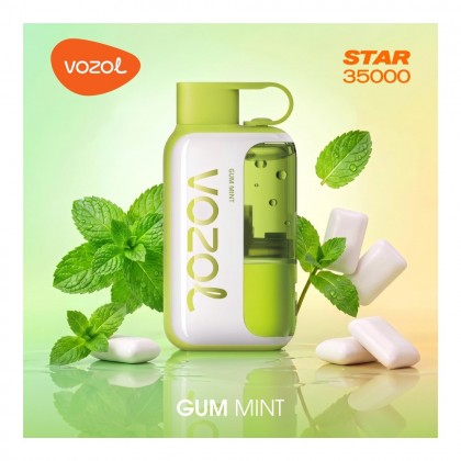 Vozol Star 35000 Gum Mint