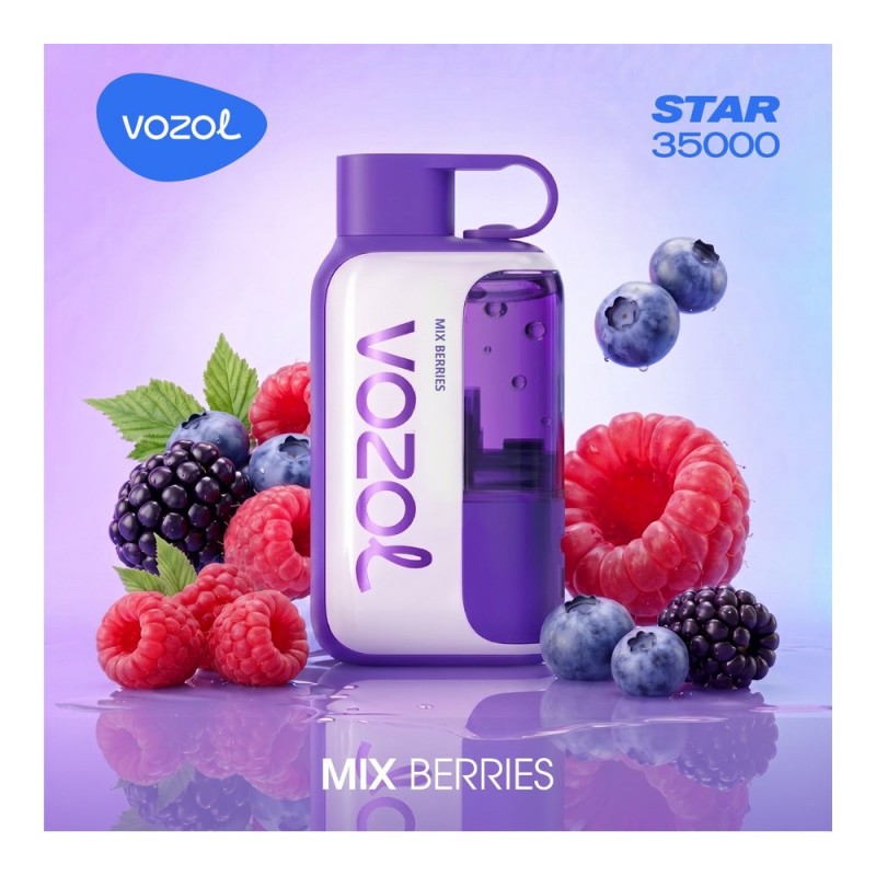 Vozol Star 35000 Mix Berries