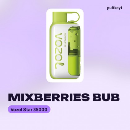 Vozol Star 35000 Mixberries Bub