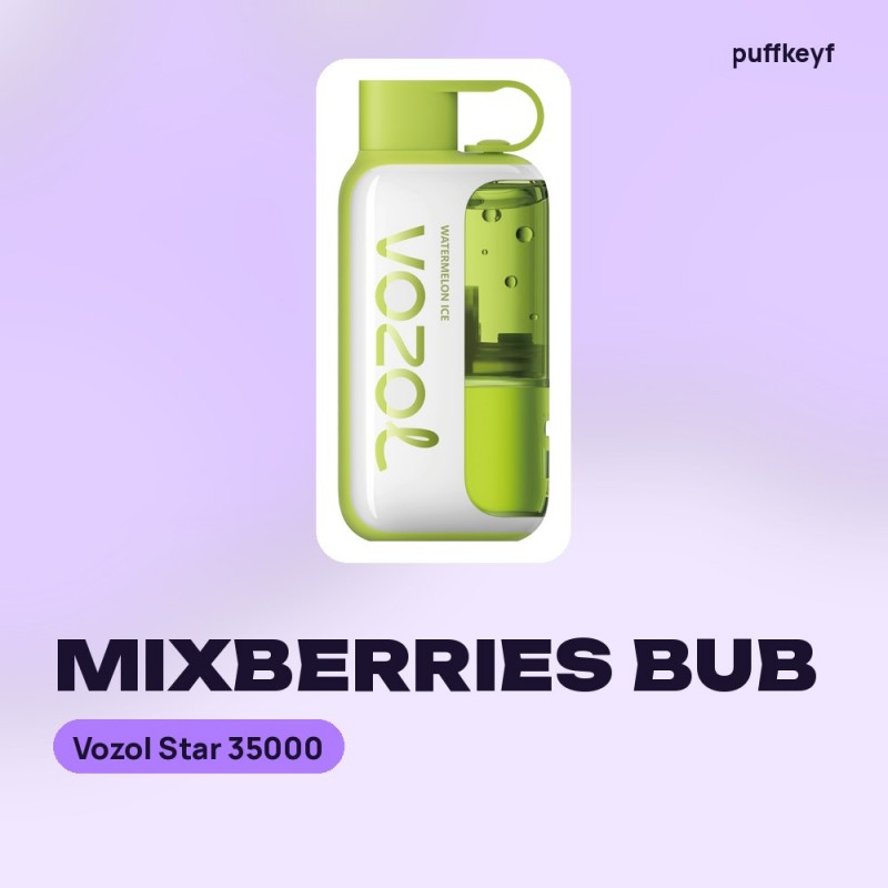 Vozol Star 35000 Mixberries Bub