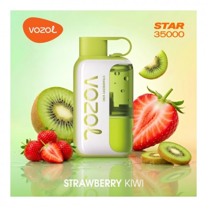 Vozol Star 35000 Strawberry Kiwi