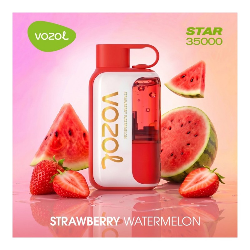 Vozol Star 35000 Strawberry Watermelon