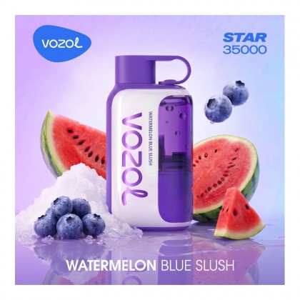 Vozol Star 35000 Watermelon Blue Slush