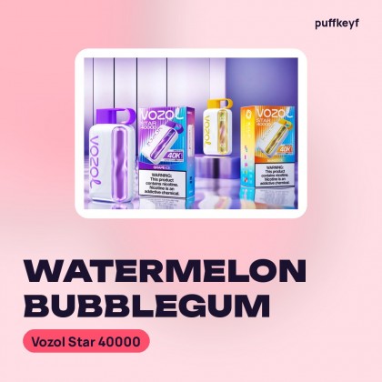 Vozol Star 40000 Watermelon Bubblegum