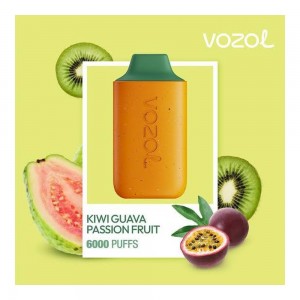 Vozol Star 6000 Kiwi Guava Passion Fruit