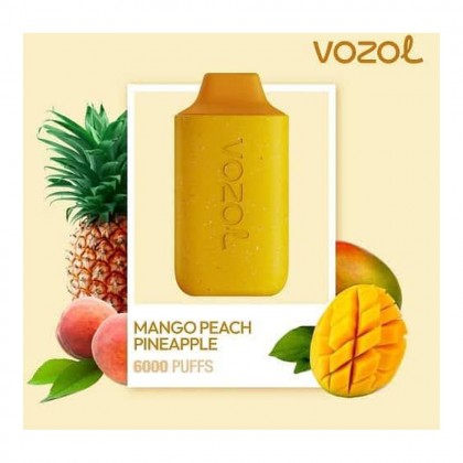 Vozol Star 6000 Mango Peach Pineapple