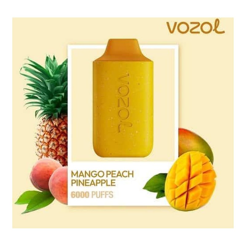 Vozol Star 6000 Mango Peach Pineapple