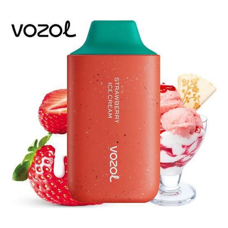 Vozol Star 6000 Strawberry Ice Cream
