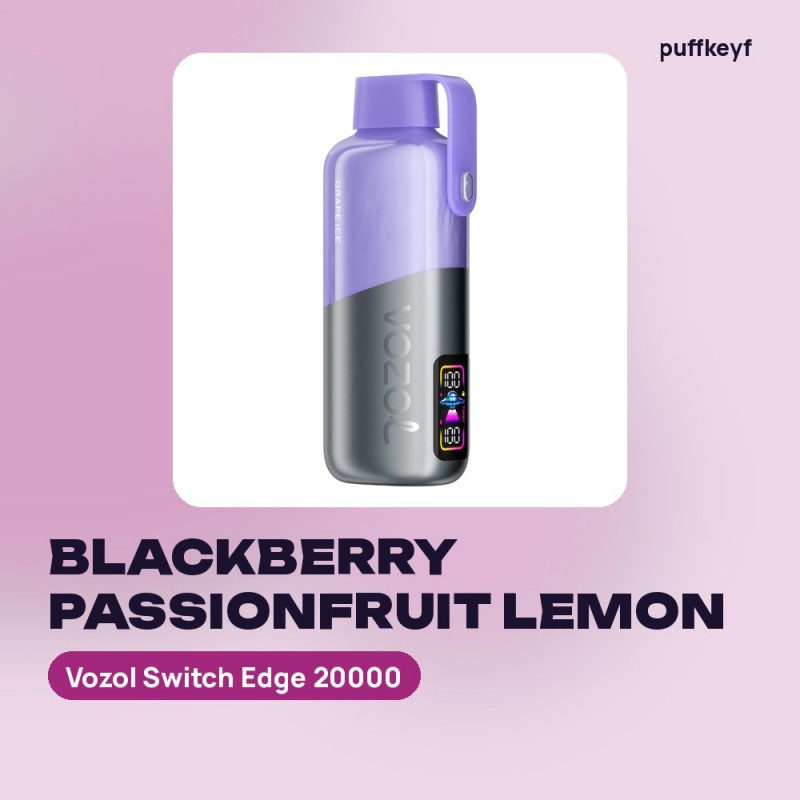Vozol Switch Edge 20000 Blackberry Passionfruit Lemon