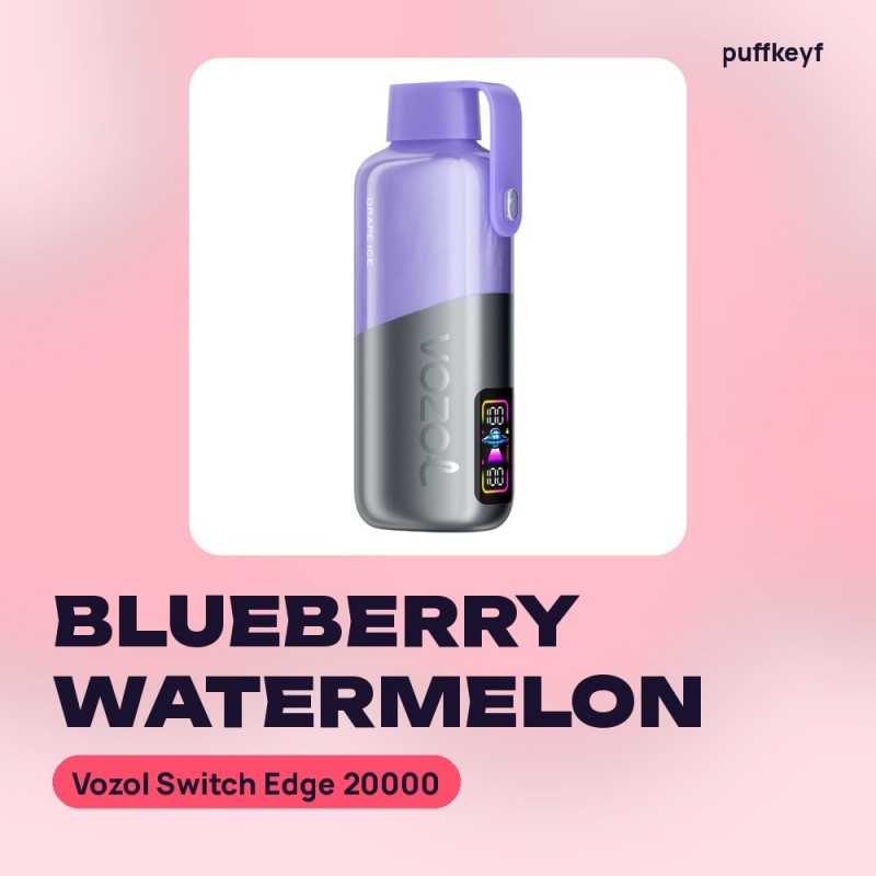 Vozol Switch Edge 20000 Blueberry Watermelon