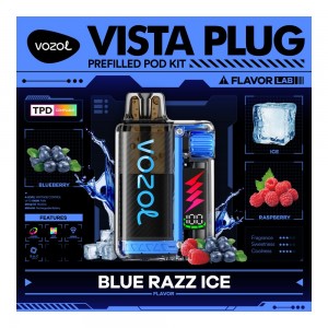 Vozol Vista Plug 10000 Blue Razz Ice