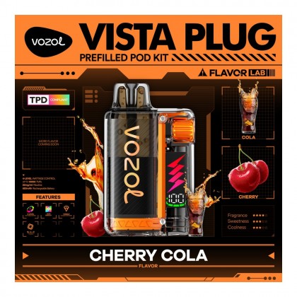 Vozol Vista Plug 10000 Cherry Cola