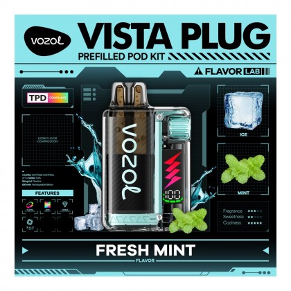 Vozol Vista Plug 10000 Fresh Mint