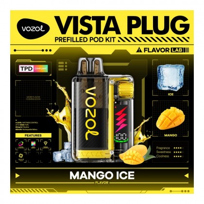 Vozol Vista Plug 10000 Mango Ice