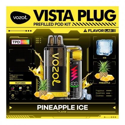 Vozol Vista Plug 10000 Pineapple Ice