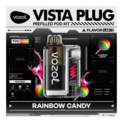 Vozol Vista Plug 10000 Rainbow Candy