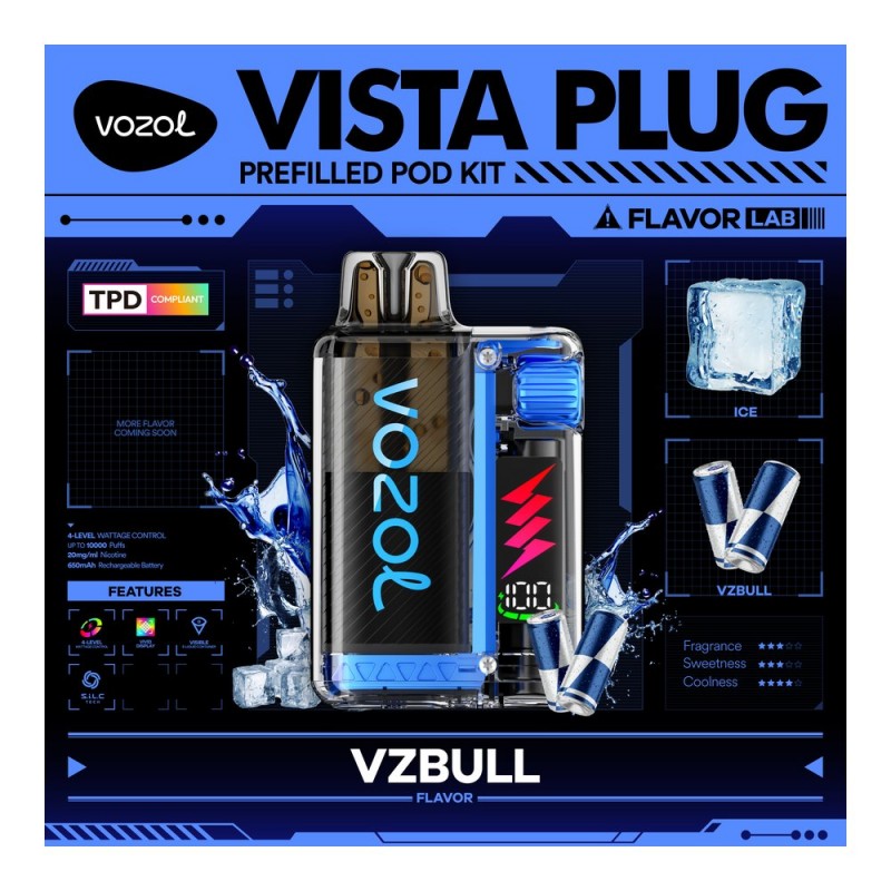Vozol Vista Plug 10000 VZ Bull